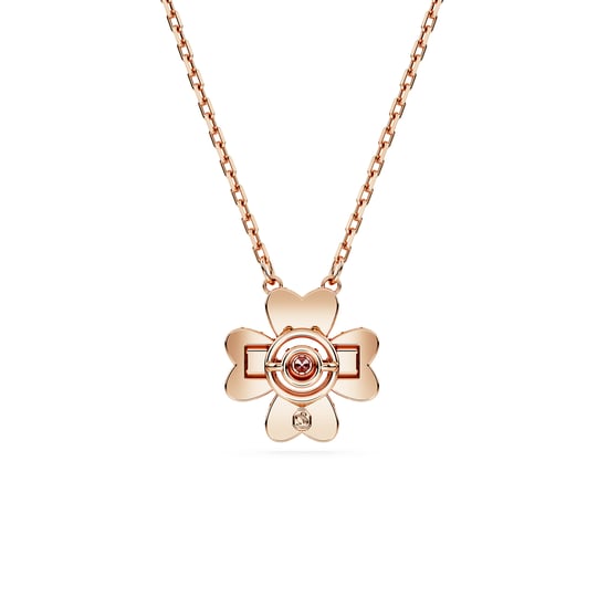 Swarovski 'Idyllia' Damen-Halskette aus vergoldetem Metall - Rosé 5674211 - Image 4