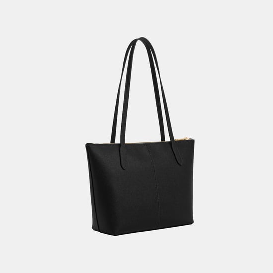 Fiona Zip Tote in Crossgrain Leather