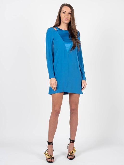 Patrizia Pepe Dress Woman's Blue