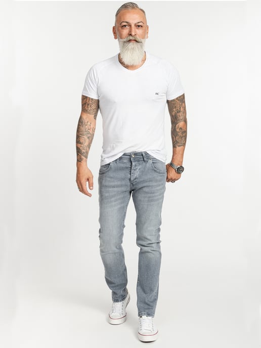 Rock Creek Jeans Hellgrau - Image 5