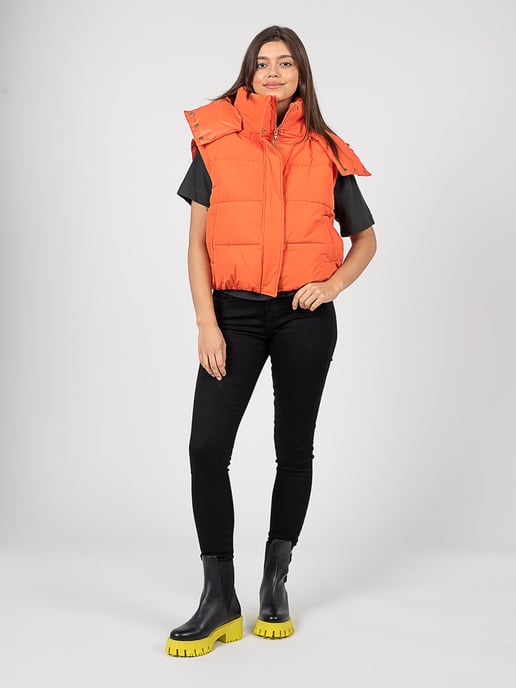 Patrizia Pepe Jacke Puchowa 2w1 Damen orange - Image 5
