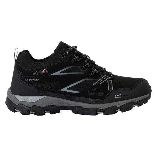 Regatta - Herren Wanderstiefel "Holcombe 3" (Schwarz/Granitgrau) - Image 1
