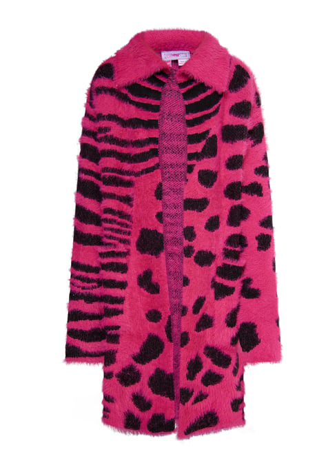 Mymo Strickcardigan Mädchen Rosa - Image 1