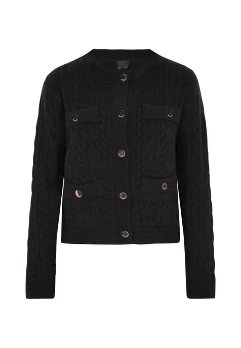 Dreimaster Cardigan Damen Schwarz - Image 1