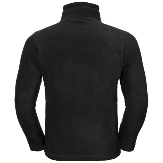 Russell Herren 1/4 Zip Outdoor Fleece Top (Schwarz) - Image 2