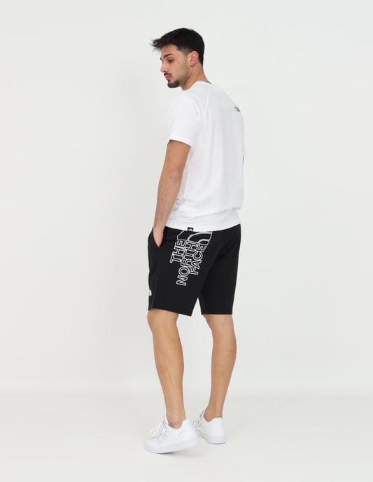 The North Face Herren Grafik Shorts Schwarz - Image 5