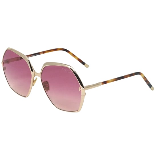 Tom Ford Fonda-02 FT0912 28T Gold Sonnenbrille - Image 2