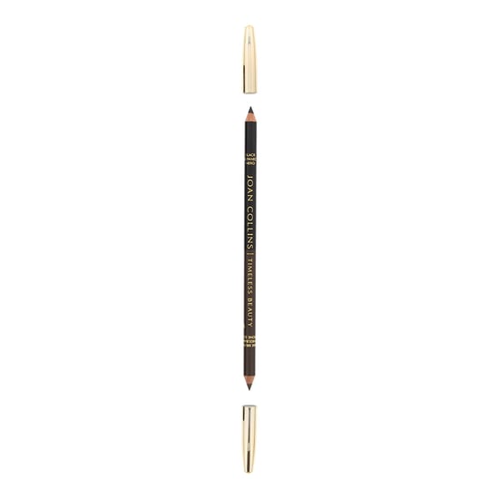 Joan Collins Eyebrow Pencil Duo Black/Dark Brown 1.56g