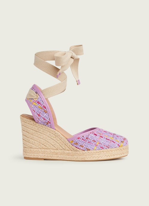 LK Bennett Sophie Casual Sandals, Lilac