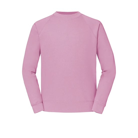 Fruit Of The Loom Herren Classic 80/20 Raglan Sweatshirt (Hellrosa) - Image 1