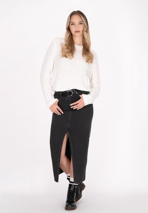 Mymo Pullover Damen weiss - Image 2