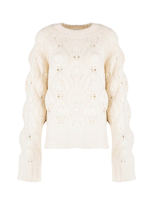 Silvian Heach Pullover Oversize Damen beige - Image 1