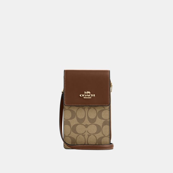 Signature North South Phone Crossbody Bag