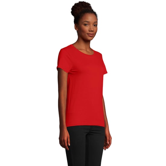 SOLS - "Pioneer" T-Shirt für Damen (Rot) - Image 3