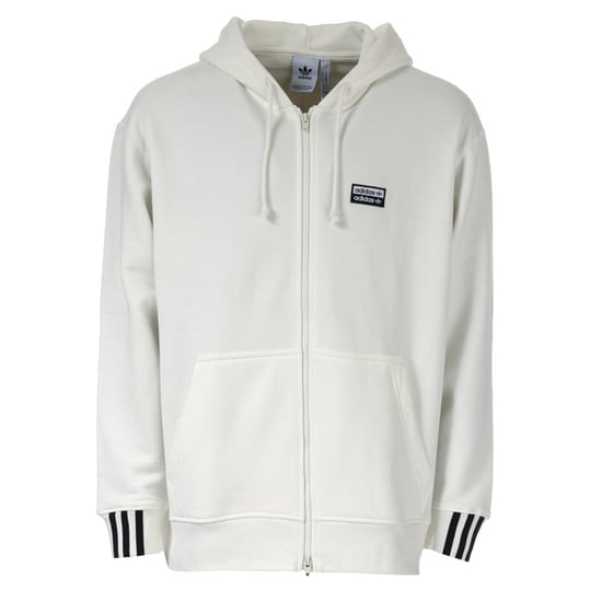 Men's adidas Originals R.Y.V. Full Zip Hoody in White