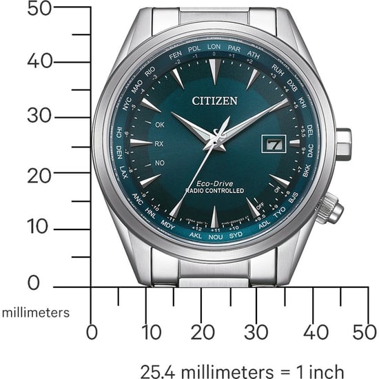 Citizen Herren Silberne Uhr CB0270-87L - Image 4