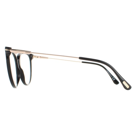 Tom Ford Cat Eye Womens Shiny Black Glasses