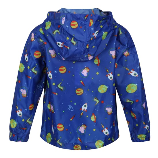 Regatta Childrens/Kids Peppa Pig Cosmic Packaway Regenmantel (Surf Spray) - Image 2