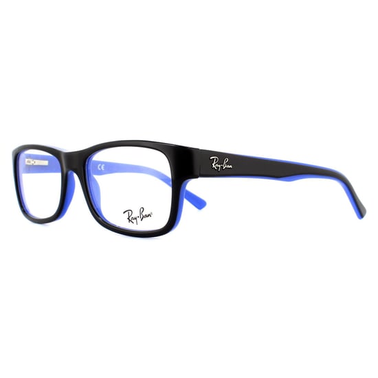 Cadres de verrures de verrures 5268 5179 Black Blue Men Femmes 52 mm - Image 2