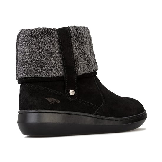 Rocket Dog Sugarmint Wildlederstiefel für Frauen - UK 3 - Schwarzin Schwarz - Image 3