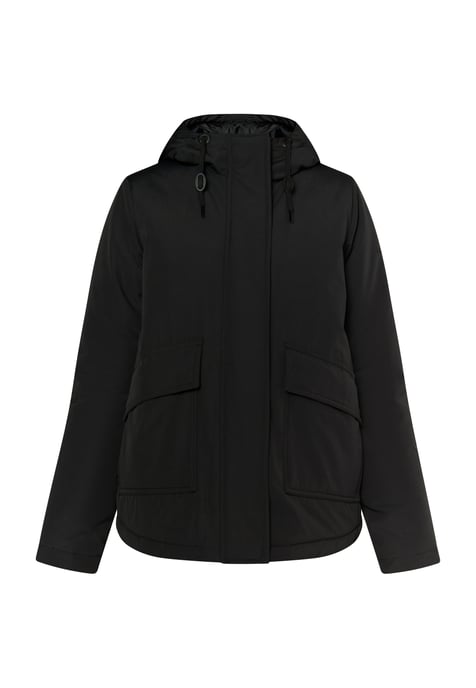 Dreimaster Arctic Winterjacke Damen schwarz - Image 1