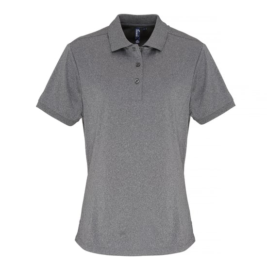 Premier Damen Coolchecker Piqué Polo-Shirt / Polohemd, Kurzarm () - Image 1