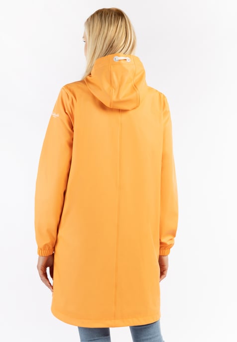 Schmuddelwedda Regenmantel Damen Pastellorange - Image 4