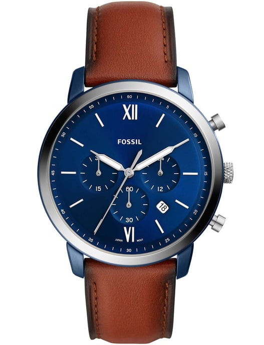 Fossil Neutra Chrono Men's Brown Watch FS5791