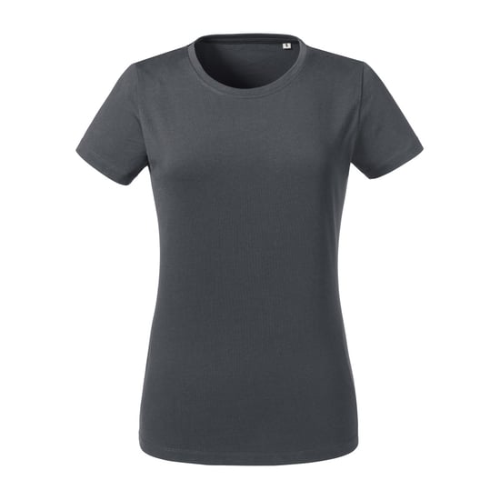 Russell - T-Shirt Schwer für Damen kurzärmlig (Aluminium-Grau) - Image 1