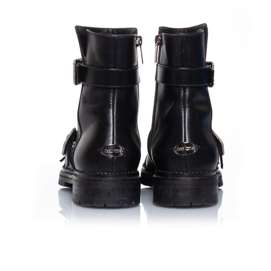Hank flache Juwelen-Schnallen-Stiefel - Image 4