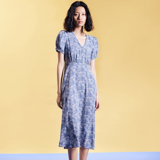 Liberty printed empire dress