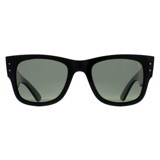 Ray-Ban Square Unisex Poliert Schwarz Grün Polarisiert RB0840S Mega Wayfarer - Image 1