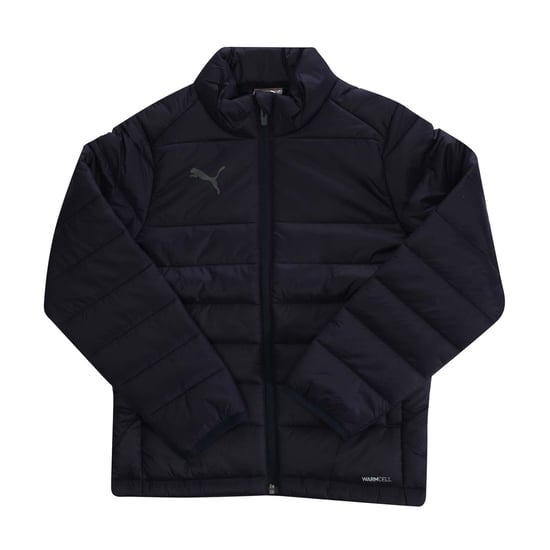 Boy's Puma Juniors TeamLIGA Light Jacket in Navy-White - Image 1