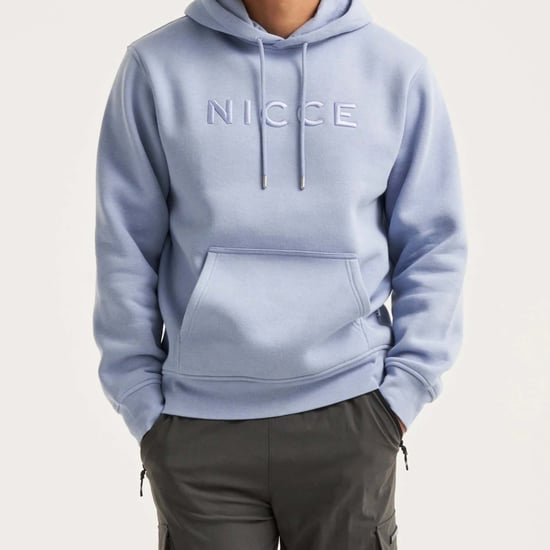 Nicce Mercury Herren-Kapuzenpullover, hellblau - Image 1