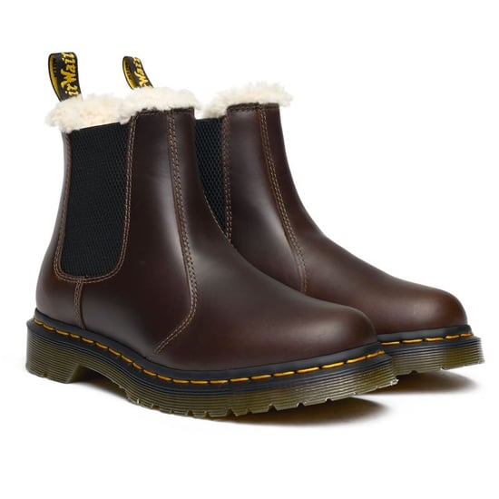 Dr. Martens 2976 Leonore Damenstiefel Aus Braunem Leder - Image 2