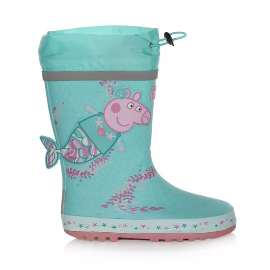 Regatta Childrens/Kids Puddle Peppa Pig Gummistiefel (Aruba Blau) - Image 4