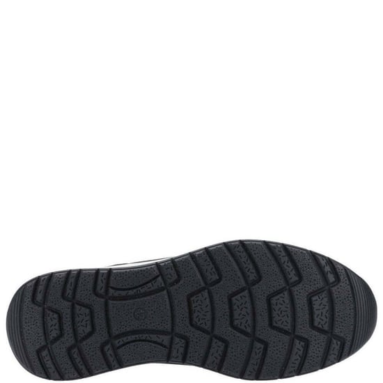 Hush Puppies Mens Joseph Nubuck Turnschuhe (Schwarz/Weiß) - Image 3