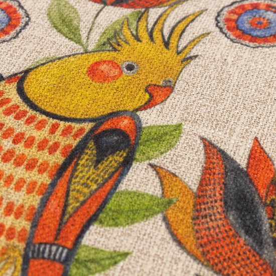 Wylder Tropics Akamba Cockatiels Tropen Gefieder Gefülltes Kissen - Image 4