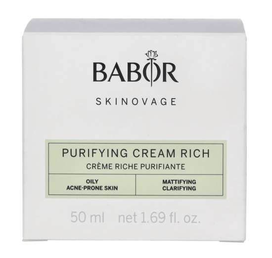 Babor Skinovage Purifying Cream Rich. - Image 2