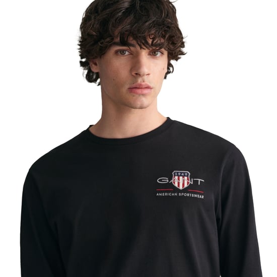 Gant Regular Medium Archive Shield Longsleeve - Image 4