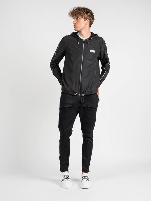 Les Hommes Jacke Windbreaker Herren schwarz - Image 2