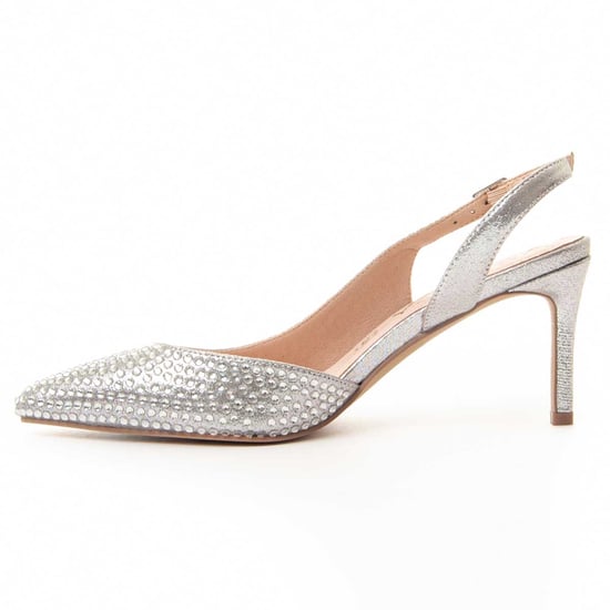 Montevita Absatzschuh Festshoe3 in Silber - Image 5