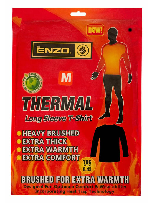 Enzo | Mens Thermal Set Langarm Oberteil & Unterteil - Image 4