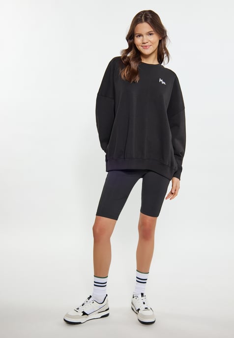 Mymo Sweatshirt Damen schwarz - Image 2