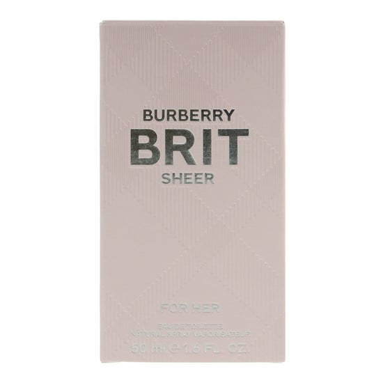 Burberry Brit Sheer For Her Eau de Toilette 50ml Spray