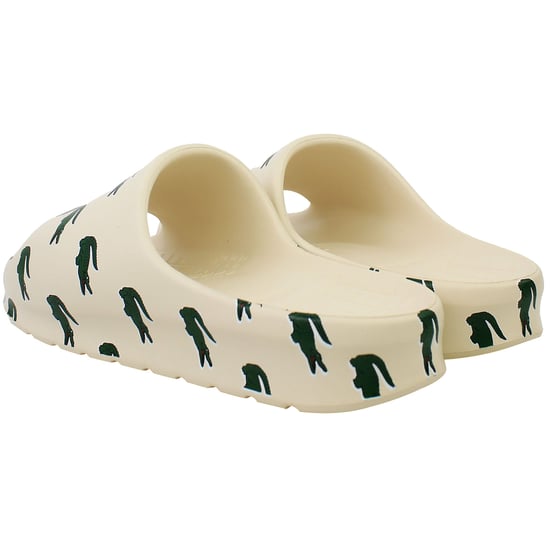 Lacoste Serve Slide 2.0 223 3 SFA Beige Damen-Slider - Image 4