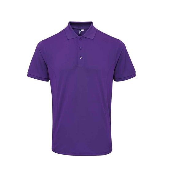 Premier Herren Coolchecker Plus Pique Polo T-Shirt (Violett) - Image 1