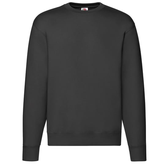 Fruit of the Loom Herren Premium Set-in Sweatshirt (Schwarz) - Image 1