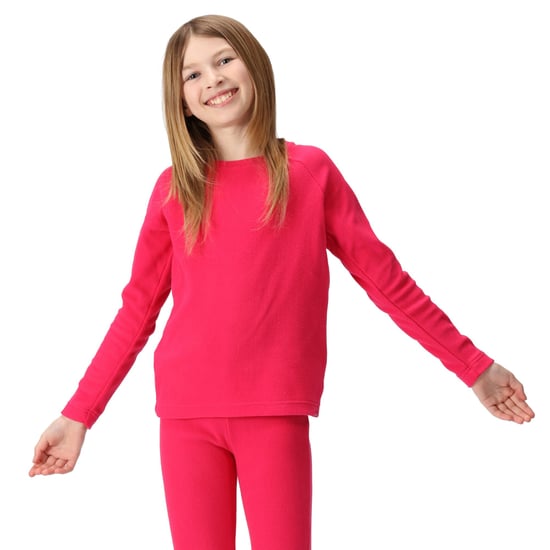 Regatta Childrens/Kids Thermal Base Layer Top (Pink Potion)