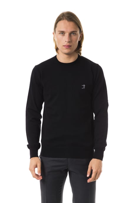Uominitaliani Men's Nero Sweater